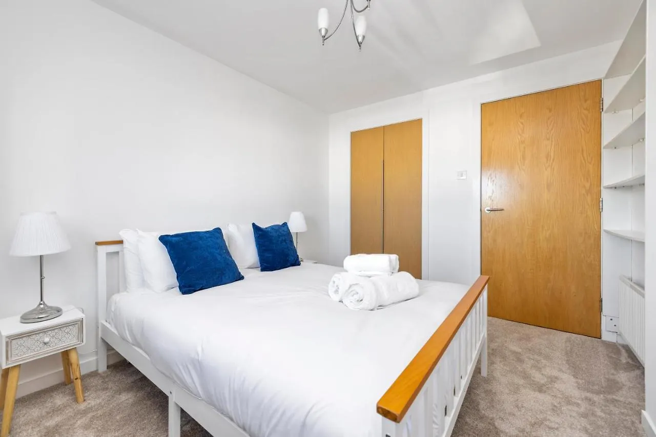 אדינבורו Joivy Modern 2 Bed Flat Near Murrayfield Stadium