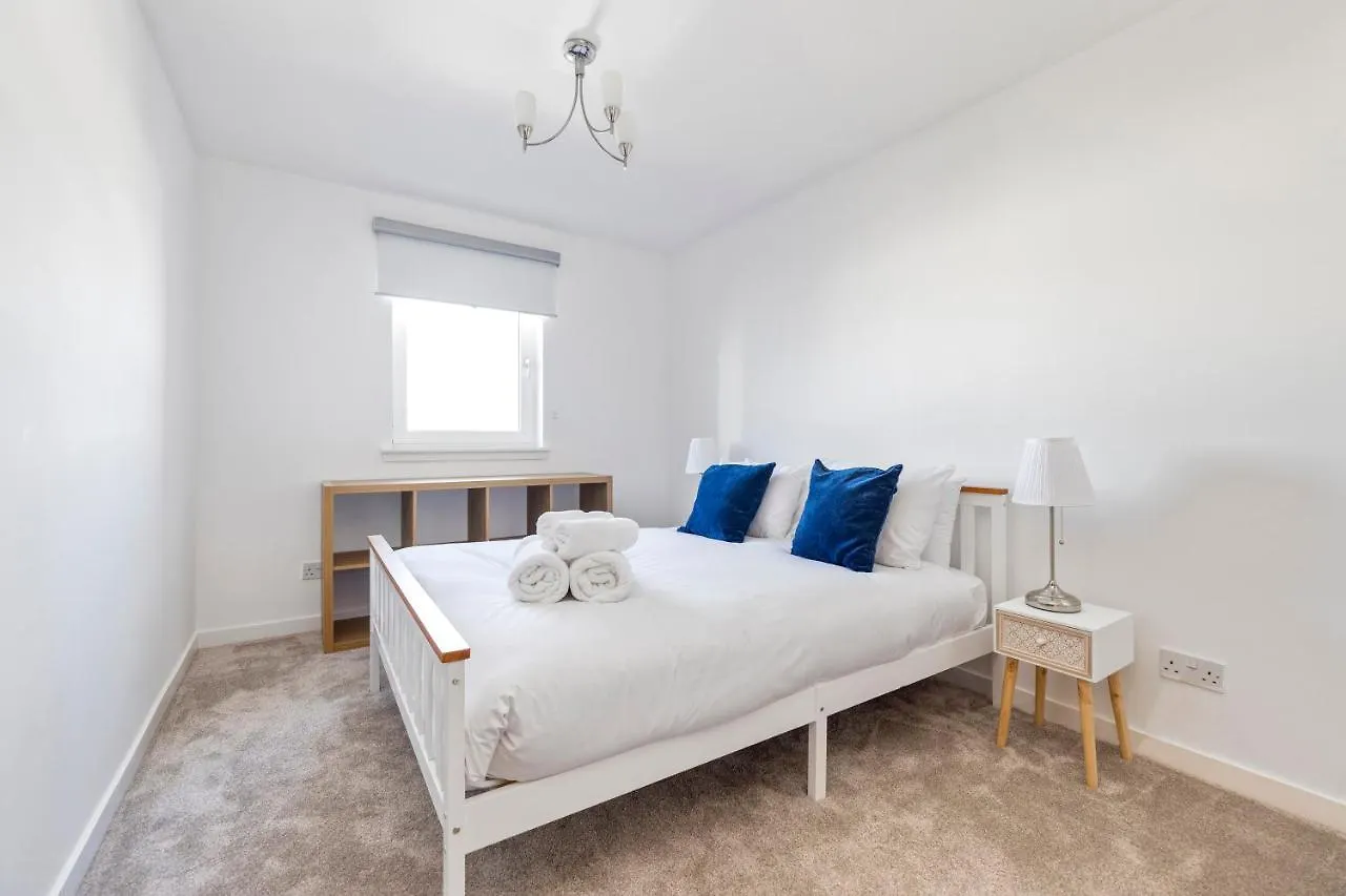 דירה אדינבורו Joivy Modern 2 Bed Flat Near Murrayfield Stadium בריטניה